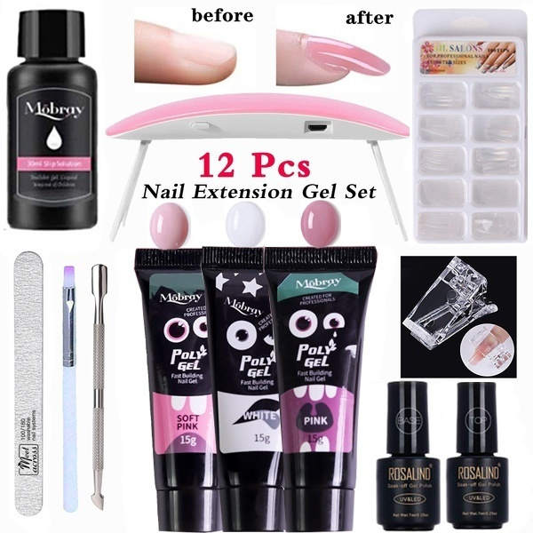 Buy Shills Professional Nail Art Fast Building Poly Gel Kit Online at Low  Prices in India - Amazon.in