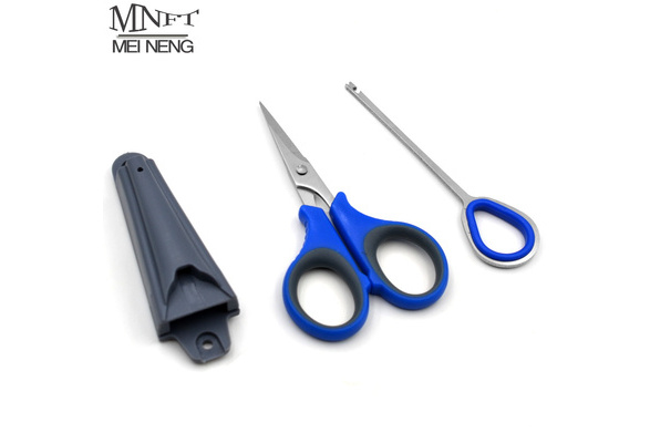 MNFT 1 Set Fishing Pliers Scissors Line Cutter Remove Hook Tool for Fishing  Box Pesca Accessories Portable Fishing Scissors