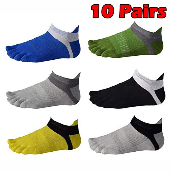 10 Pairs Five Toe Socks Toes Separated Comfortable Socks | Wish