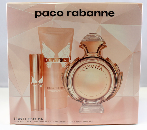 Olympea By Paco Rabanne 3 Pcs Set Travel Edition For Women BRAND