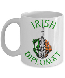 drinkingmug, milkcup, Irish, 11oz