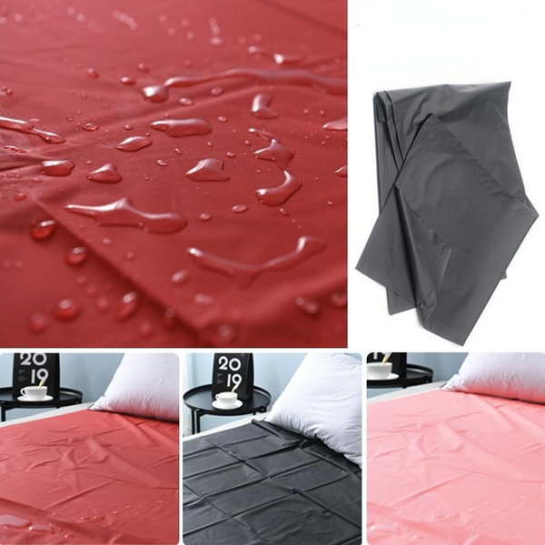 Waterproof Adult Bed Sheet Sex Game Plastic Mattress Cover AU