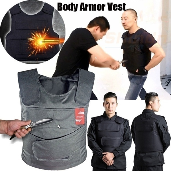 Professional Metal Wool Stab-resistant Clothing Bulletproof Vest Body Armor  Vest Tactical Military Gear Level 3 Protection Security Protection  Equipment