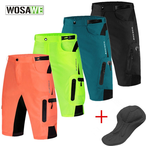 Unisex Baggy Cycling Shorts Breathable Bike Shorts Outdoor Sports Half Pants