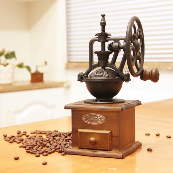 Vintage manual clearance coffee grinder