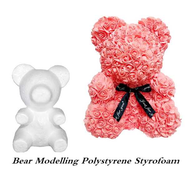large polystyrene teddy bear