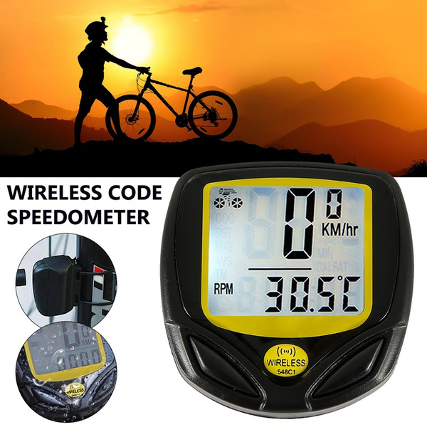 Cycle Bike Speedometer Waterproof Wireless MTB Bicycle Meter Computer Odometer