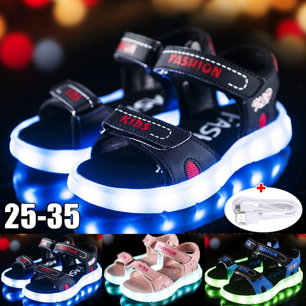 LED Light Infant Sandals For Kids Fashionable Beach Shoes For Girls And  Boys, Ages 1 6 210713 From Cong06, $15.01 | DHgate.Com