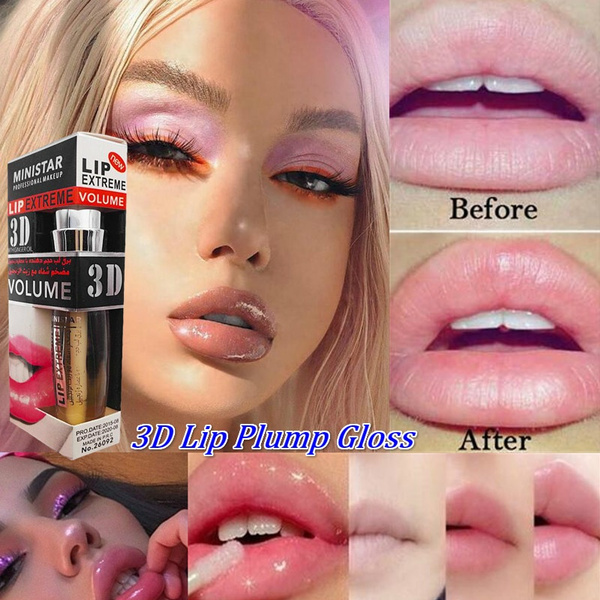 3d lip gloss lip enhancer with maximize volume