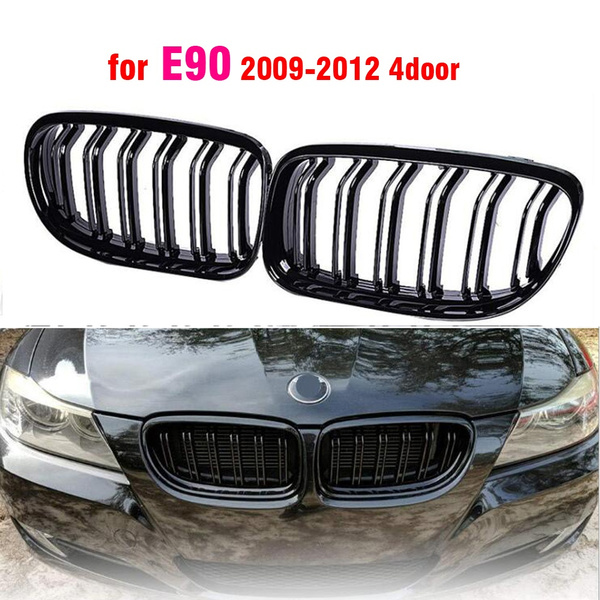 Car Black Front Hood Kidney Grille Grill For BMW 325i 328i 328xi 335i 335xi  330i 330xi For BMW E90 91 2005-2008 Touring 4-Doors