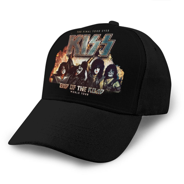 New Kiss Band End of The Road Adjustable Multicolor Baseball Cap