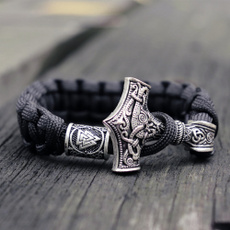 Charm Bracelet, viking, Wristbands, vinatge