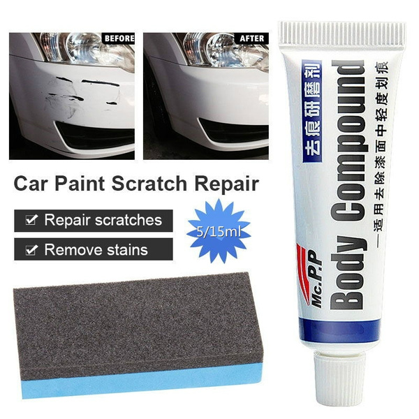 Car Scratch Repair Kit With Polishing Compound Wax, Body Compound Paste For  Car Painting Care, Car Polishing And Cleaning Kit, Repair Tool Set