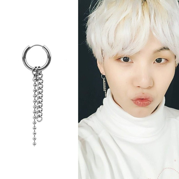 Min shop yoongi earrings