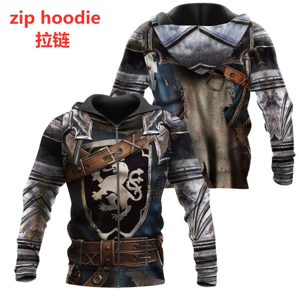 Knights templar armor store hoodie