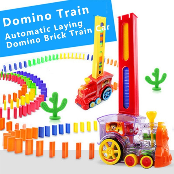 domino train toy set