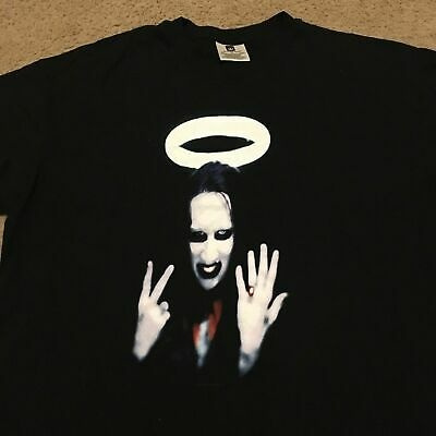 Marilyn Manson Middle Fingers Tシャツ | www.stylos.com.br