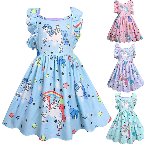 Trendy Princess Sky Party Frocks & Dresses. 10 Years-11 Years : Amazon.in:  Clothing & Accessories