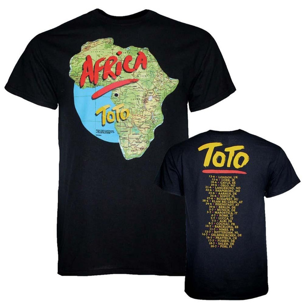 Toto Africa Tour T Shirt Wish