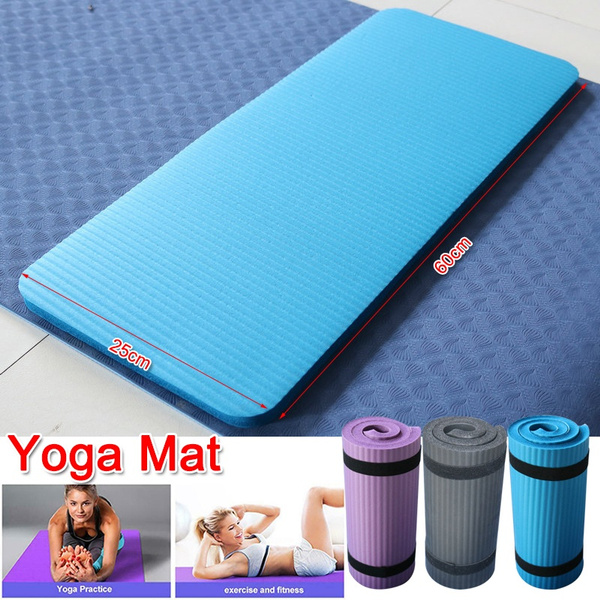 Yoga Mat Non Slip Carpet Pilates Home Gym Fitness Sports Exercise Pads Cushion 