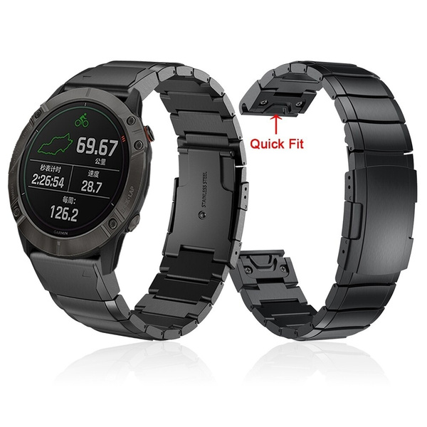 Garmin fenix clearance 5 metal strap