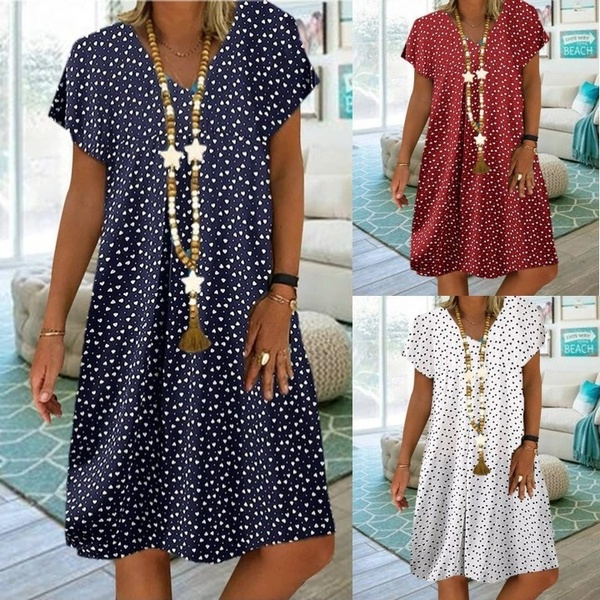 Summer, Plus Size, long dress, Tops