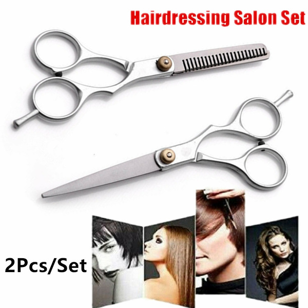 Professional Stainless Steel Hairdressing Hair Cutting Thinning Shears ...