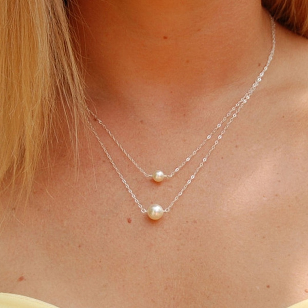 Double layer store pearl chain