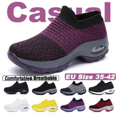 lightweightshoe, Slip-On, Platform Shoes, aircushion