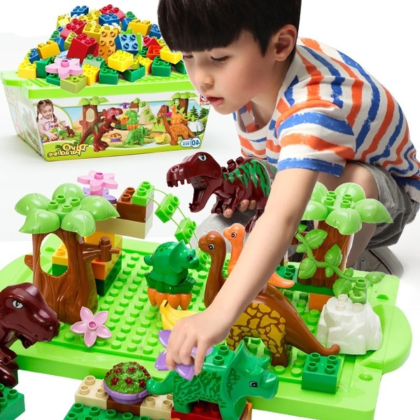 40pcs dinosaur building blocks