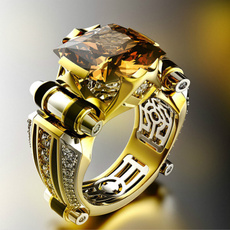 ringsformen, crystal ring, wedding ring, gold
