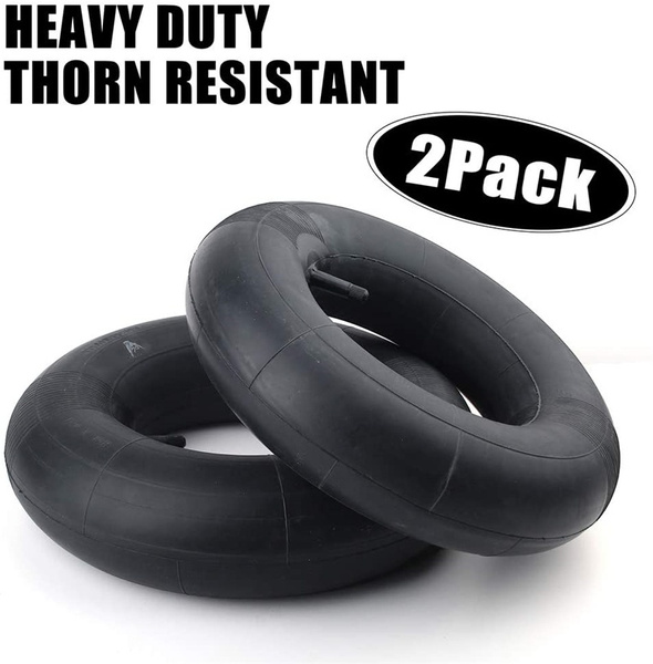 2 Pack 4.10/3.50-6" (13 x 4.00-6") Inner Tube for Wheelbarrows, Wagons