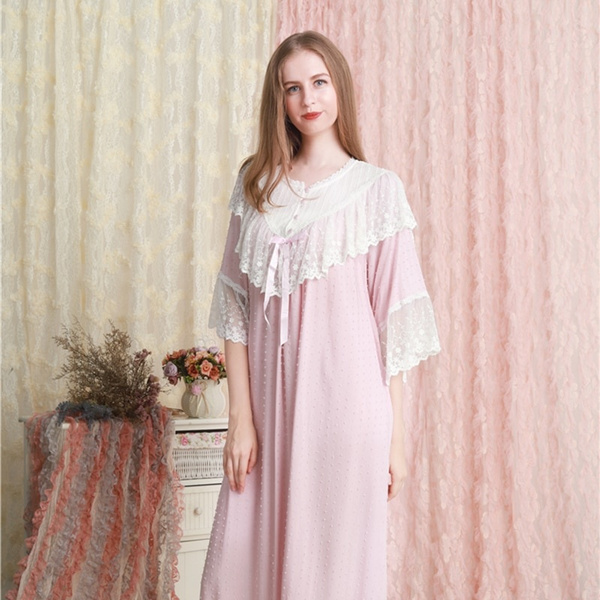 Plus size womens online long nightgowns