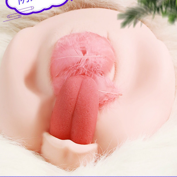 Hip Inverted Mold Big Butt Tongue Licking Masturbation Male Sex Toys Oral Sex Doll for Male