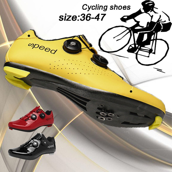Breathable Men Cycling Shoes Self-locking Road Bike Shoe Outdoor Bicycle Sneaker 
