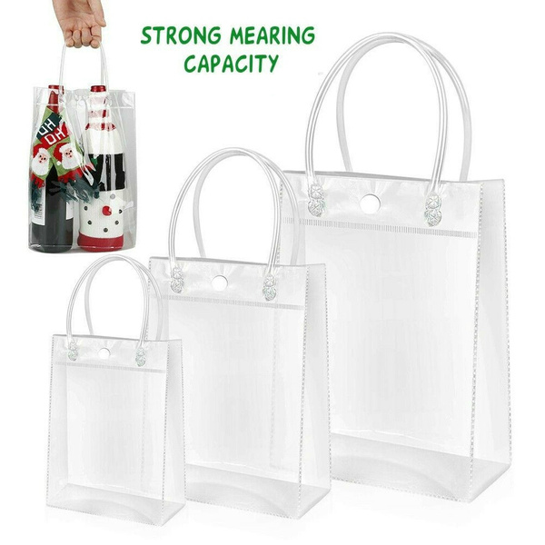 hard plastic tote bolsas with handles