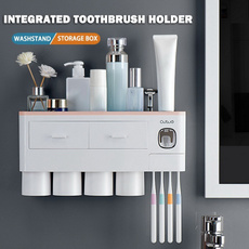 toothbrushslot, Wall Mount, Family, Cup