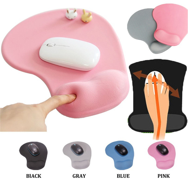 Game Mouse Pat Silicone Soft Mouse Pad with Wrist Rest Support Mat for