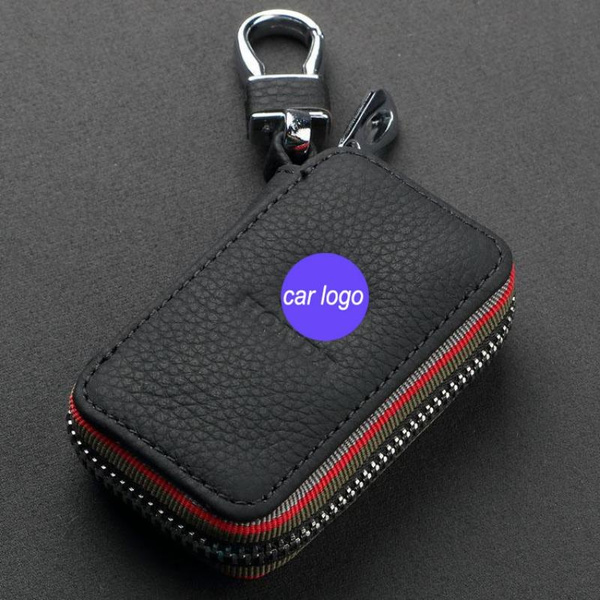 Classic style car logo Key case business genuine leather key wallet