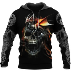 Hip Hop, 3D hoodies, Fashion, Jacket