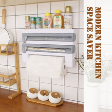 papercuttersauce, mountedstorage, Kitchen & Dining, wallmountedholder