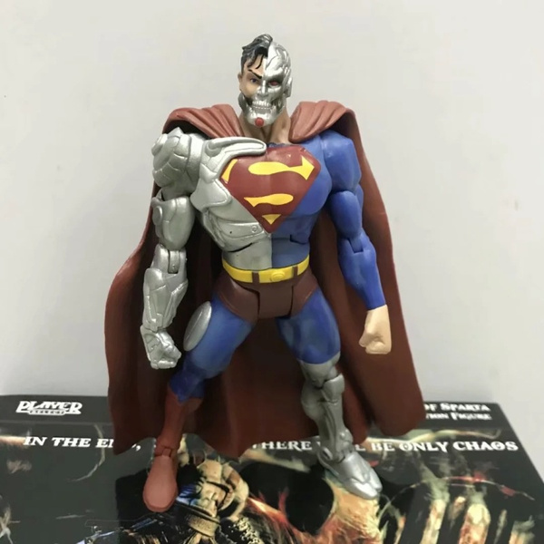 evil superman figure