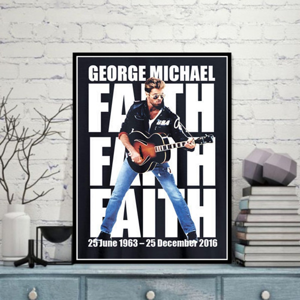 George Michael 2 Counted Cross Stitch Kit Celebrity/Popstar/Vocalist 