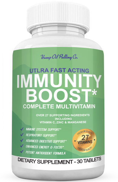 Immune Support Immunity System Booster with Echinacea Supplement ...