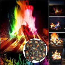 outdoorbonfire, Magic, Colorful, pulsatingflame