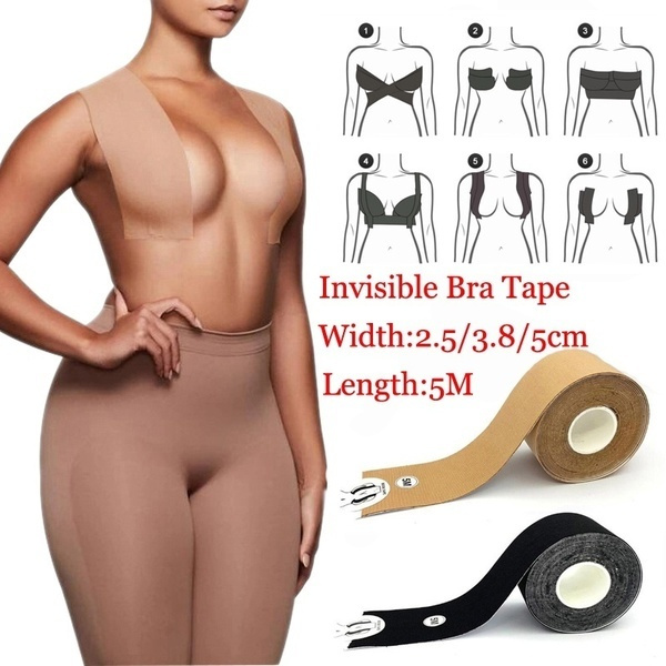 5m Body Invisible Bra Boob Tape Nipple Cover Breast Lift Push Up