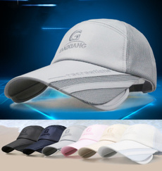 outdoorbaseballcap, retractablesunhat, Fashion, Hats