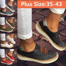 casual shoes, Flats, Sneakers, Plus Size