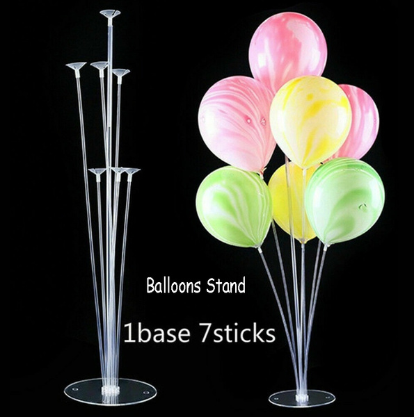 DIY Balloon Arch Kit Balloons Column Stand with Frame Base Pole & Ballons Clips
