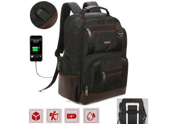tumi nylon backpack